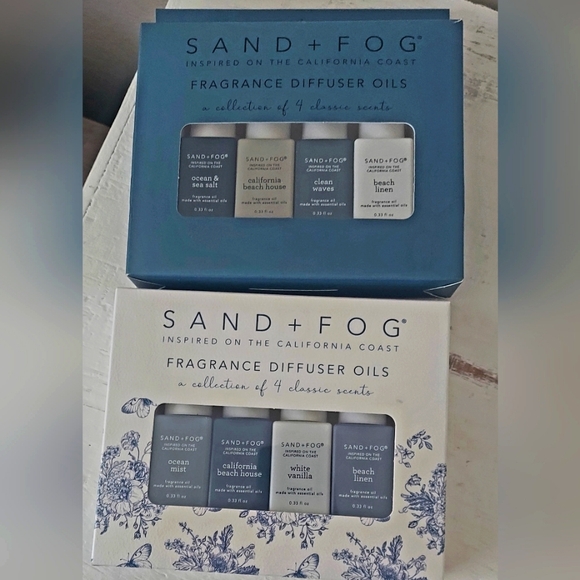 Sand + Fog | Other | Sand Fog Fragrance Diffuser Oils Set Of 4 | Poshmark